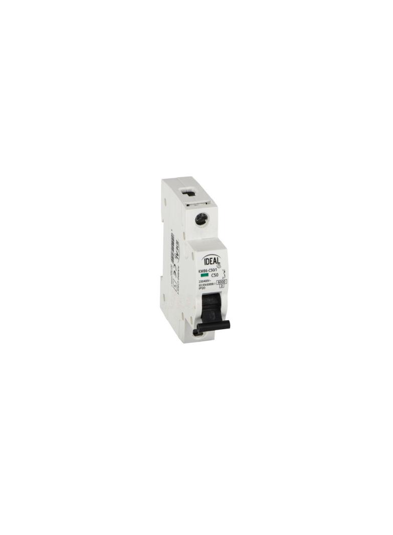 KMB6-C50/1 Wyłącznik nadprądowy IDEAL TS 1P KMB6-C50/1 6kA KANLUX
