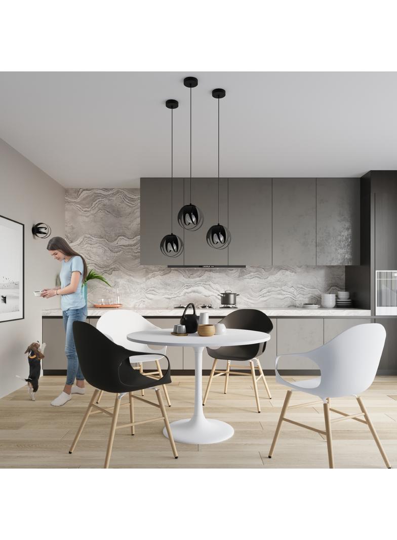 Lampa wisząca TULOS 3P czarna