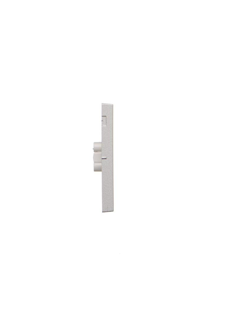 Simon 55 Klawisz pojedynczy z piktogramem /światło/ do: SP1M Aluminium mat TKWS1/143 KONTAKT