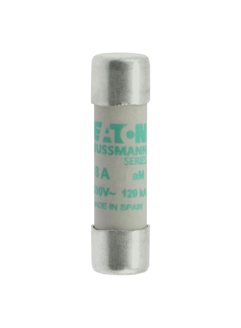 CYLINDRICAL FUSE 10 x 38 8A AM 500V AC Wkładka cylindryczna 10 x 38mm 8A AM 500V AC C10M8 EATON