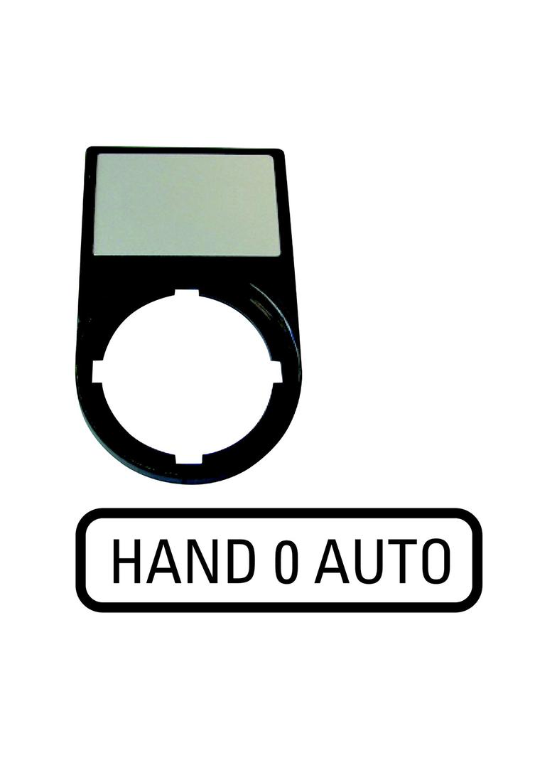 M22S-ST-D12 Tabliczki opisowe,ramki tabliczek HAND 0 216493 EATON