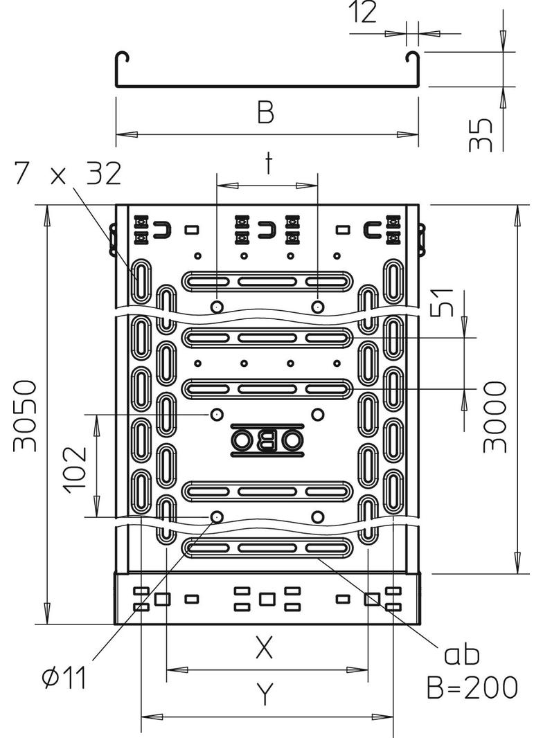 KORYTKO RKS-MAGIC 35X100