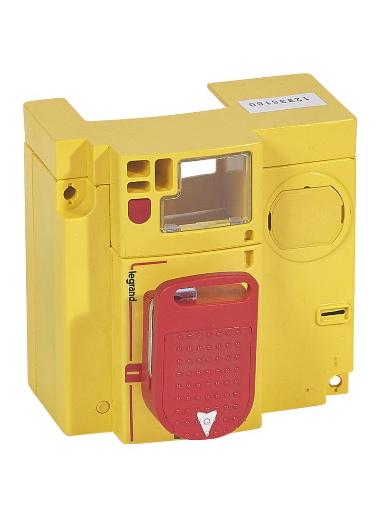 NAPĘD OBROTOWY KOLOR CZERWONO-ŻÓŁTY DPX3 EL/BL.R, Legrand