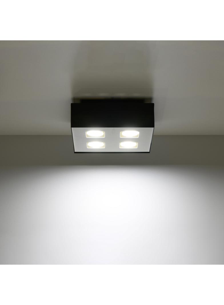 Sollux Plafon MONO 4 czarny SL.0073