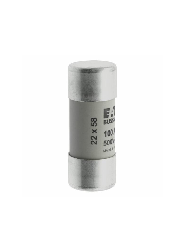 CYLINDRICAL FUSE 22 x 58 100A GG 500V AC Wkładka cylindryczna 22 x 58mm 100A GG 500V AC C22G100 EATO