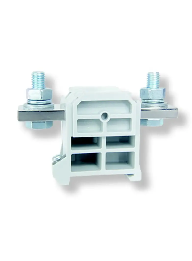 ZSG1-95.0s ,  Złączka szynowa gwintowa, 95,0 mm2, TS 35, 1 tor, szary