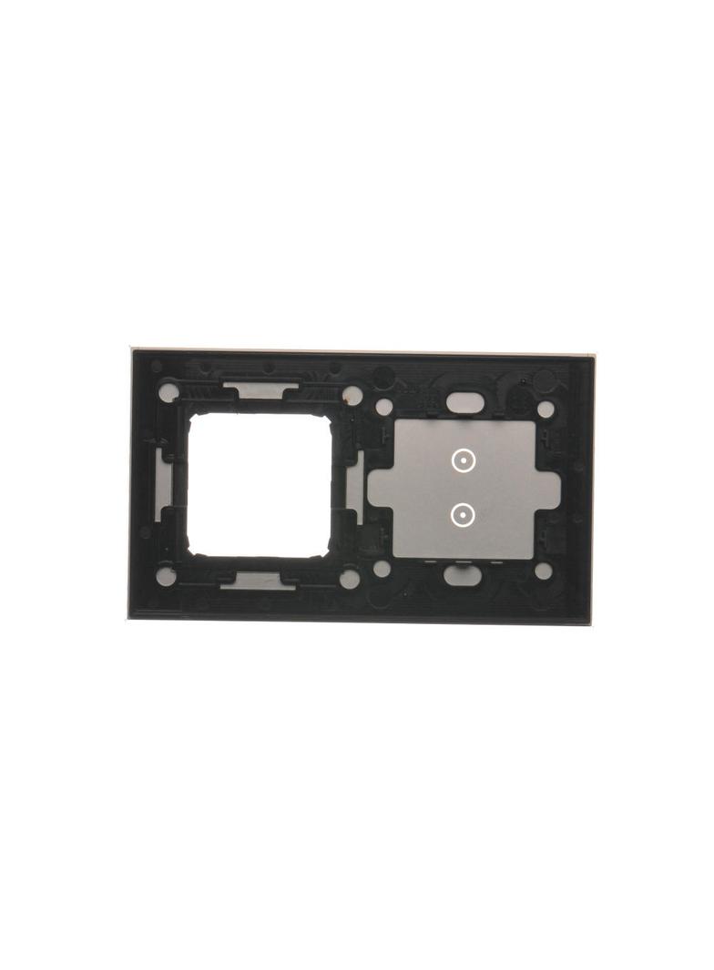 Simon 54 Touch Panel dotykowy S54 Touch 2 moduły 2 pola dotykowe pionowe + 1 otwór na osprzęt S54 burzowa chmura DSTR230/72 KONTAKT