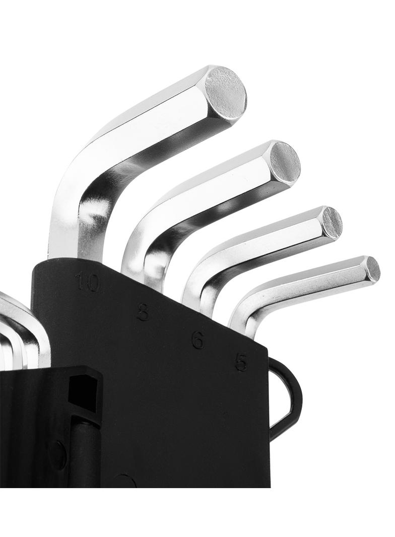 Klucze sześciokątne 1.5-10 mm, zestaw 9 szt.