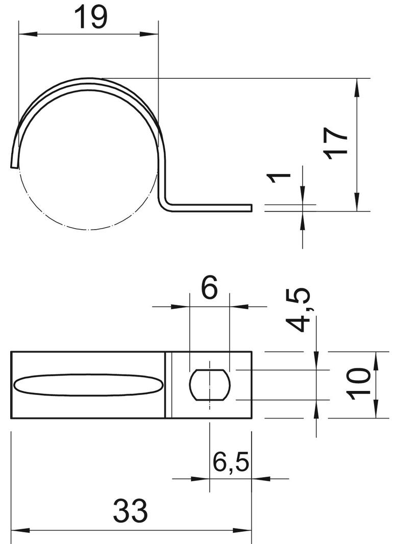 604, OBEJMY MOCUJĄCE 19MM