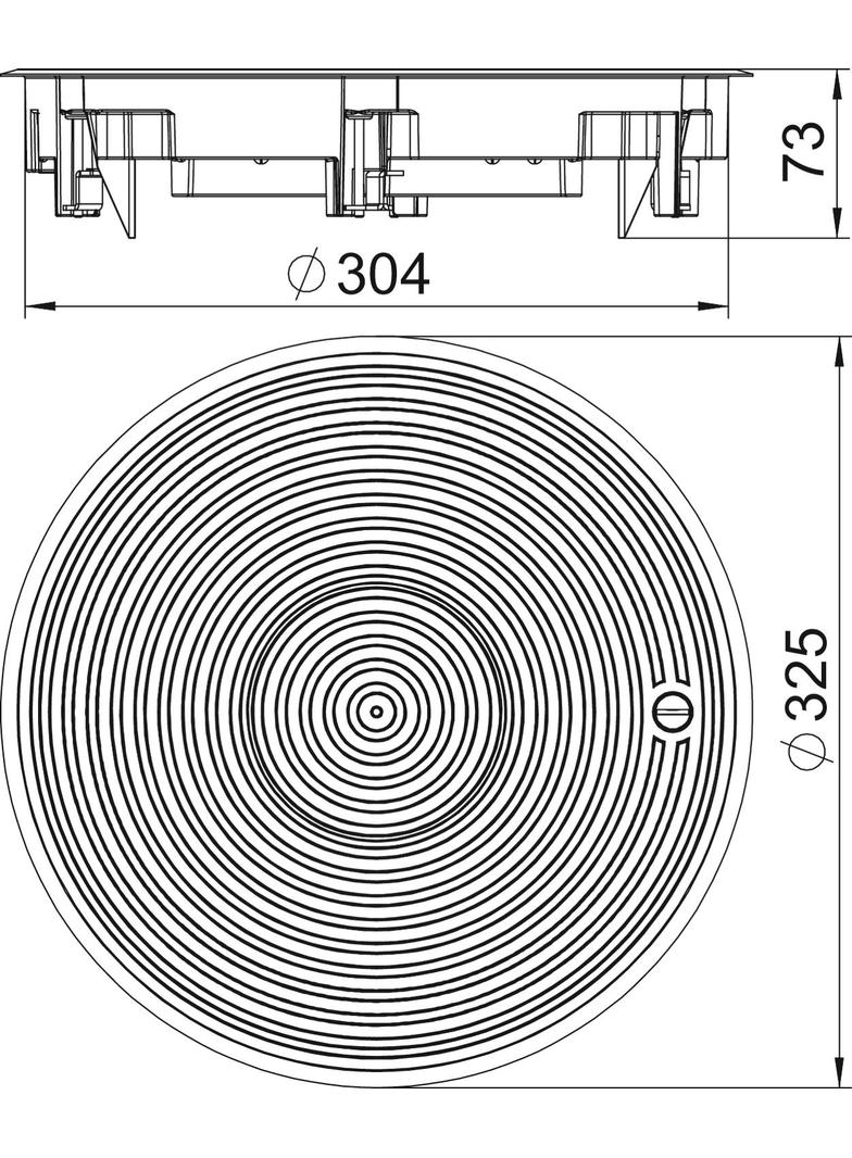 GRAF9-2 U 7011, Kaseta zasilająca do podłóg czyszczonych na mokro