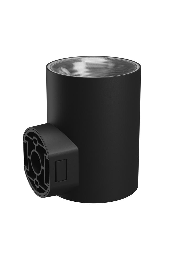 TORRE 9W CCT 230V IP54 99x78x117MM CZARNY OKRĄGŁA ELEWACYJNA