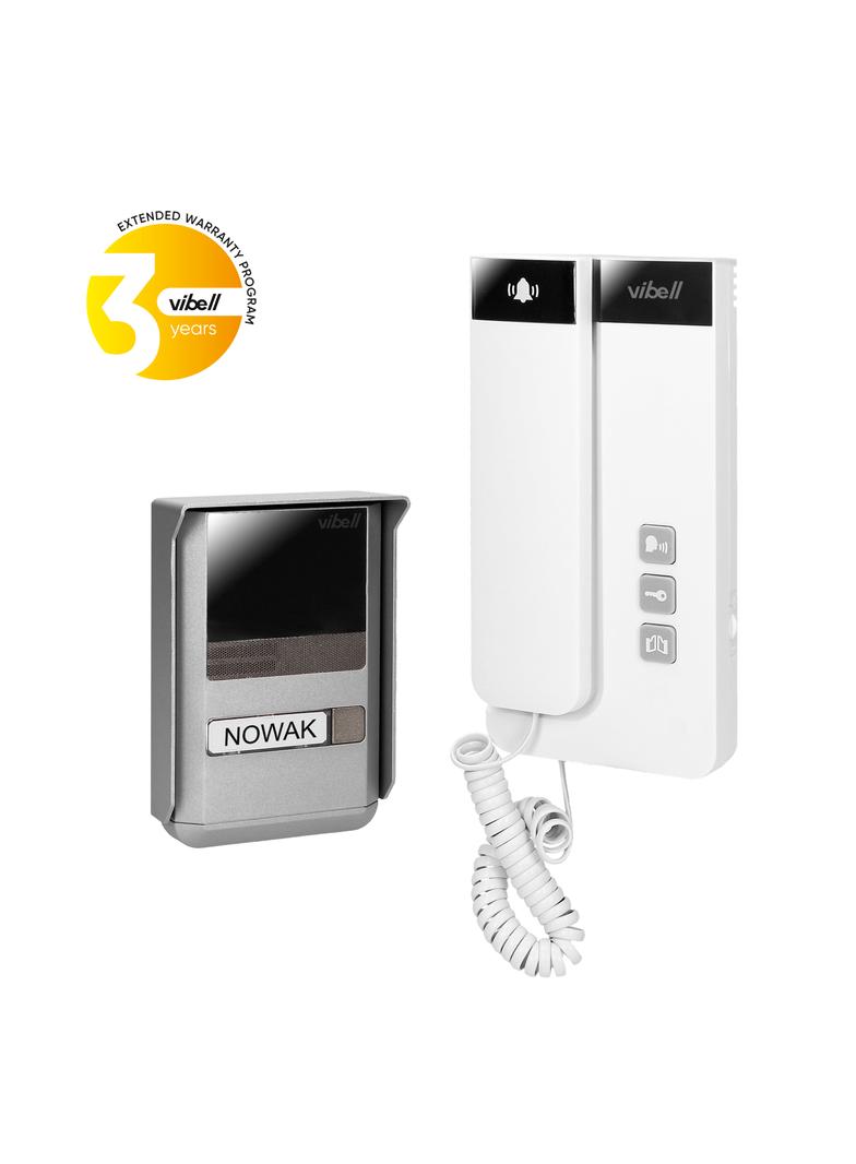 Zestaw domofonowy jednorodzinny 2-żyłowy natynkowy SALEM OR-DOM-SL-923 ORNO