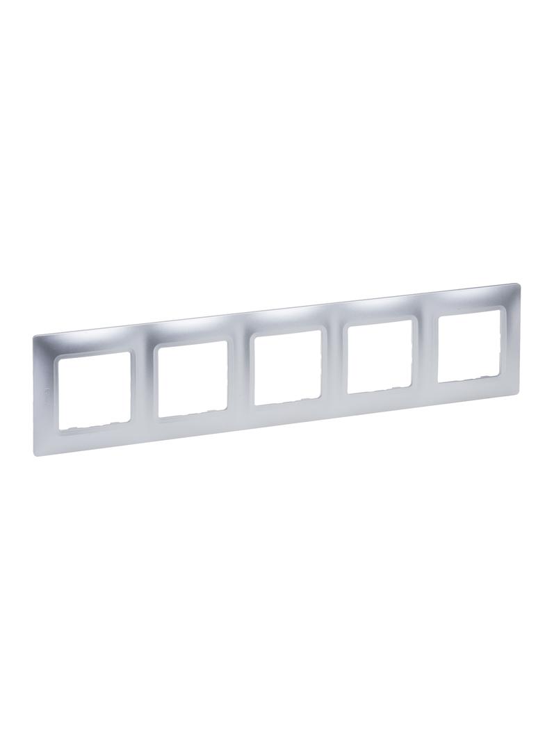 Niloe Selection - Ramka Pięciokrotna Aluminium 762015 LEGRAND