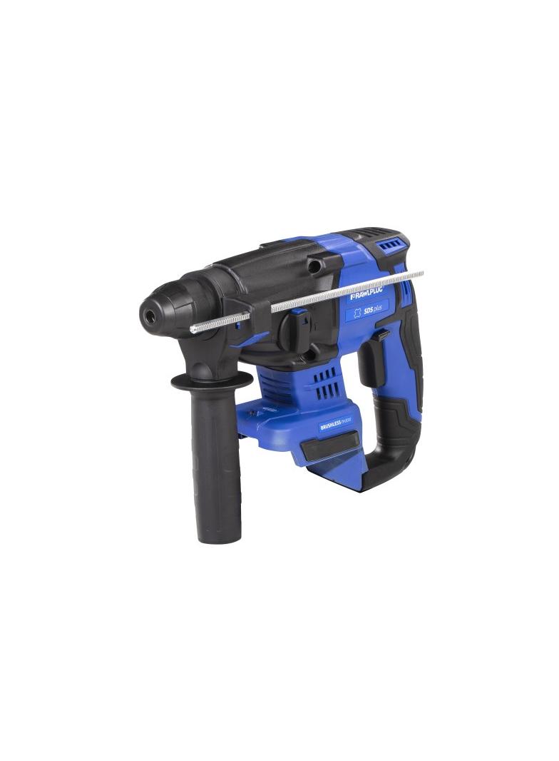 Młotowiertarka SDS plus 18V RawlHAMMER 20mm 2,0J – 2 akumulatory 5,0 Ah ładowarka 6,5 A walizka /1sz