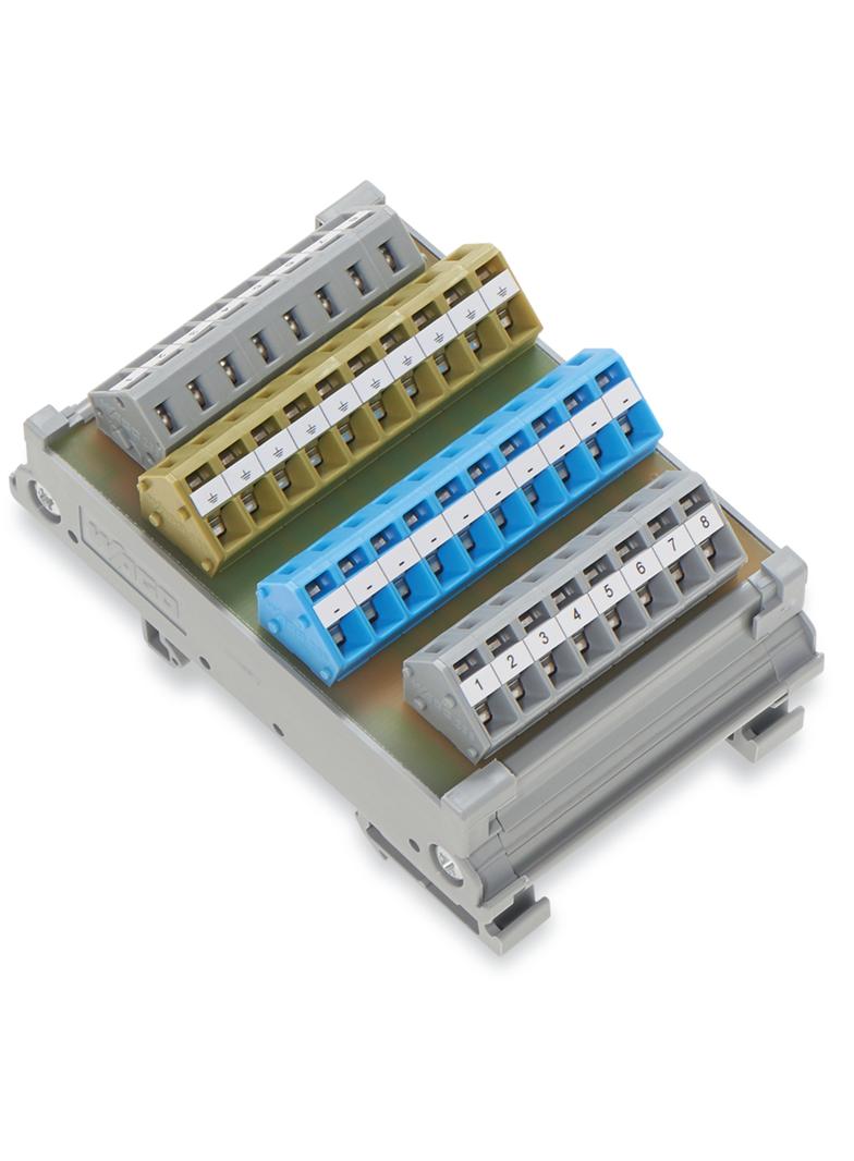 moduł przyłączeniowy do 8 elementów wykonawczych z PE