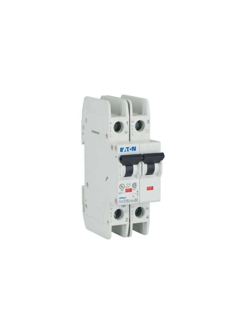 FAZ-C15/2-NA-DC Wyłącznik nadprądowy 10kW DC C15A 2P DC DC 120643 EATON