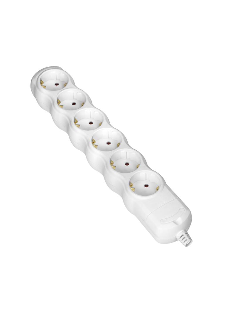 Rozgałęźnik wielogniazdowy 6x2P+Z Schuko biały OR-AE-13268(GS)/W ORNO