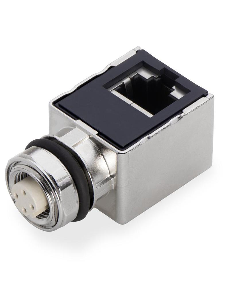 adapter gniazdo M12/gniazdo RJ45