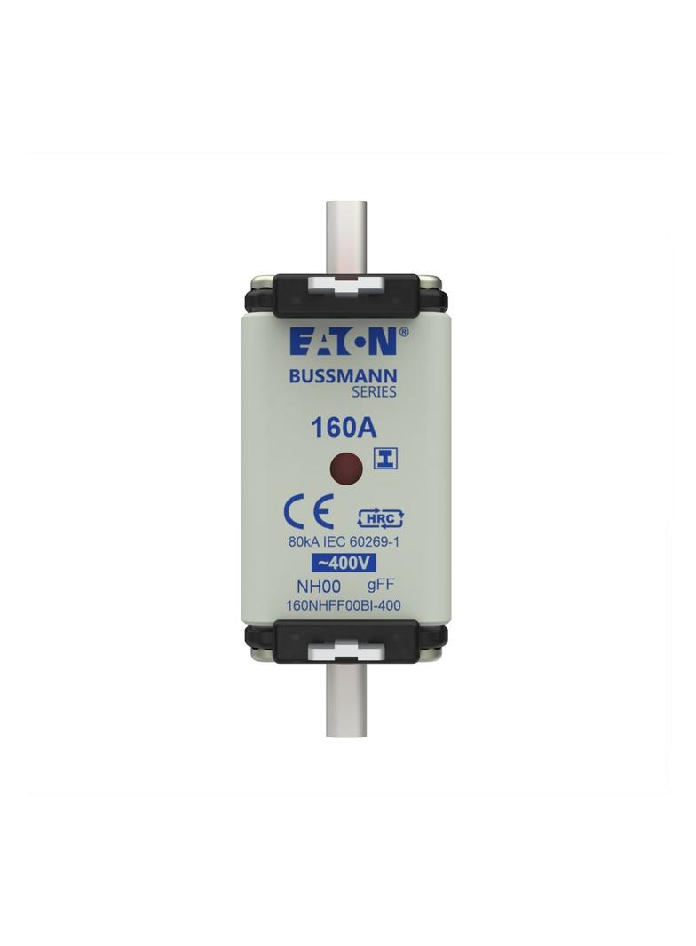 160NHFF00BI-400 Wkładka NH 160A 400V AC GFF Rozmiar 00 160NHFF00BI-400 EATON