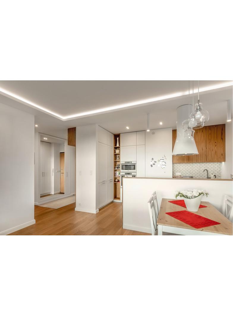 SUFITOWA OPRAWA PUNKTOWA MORENA, IP20, KWADRAT, INOX