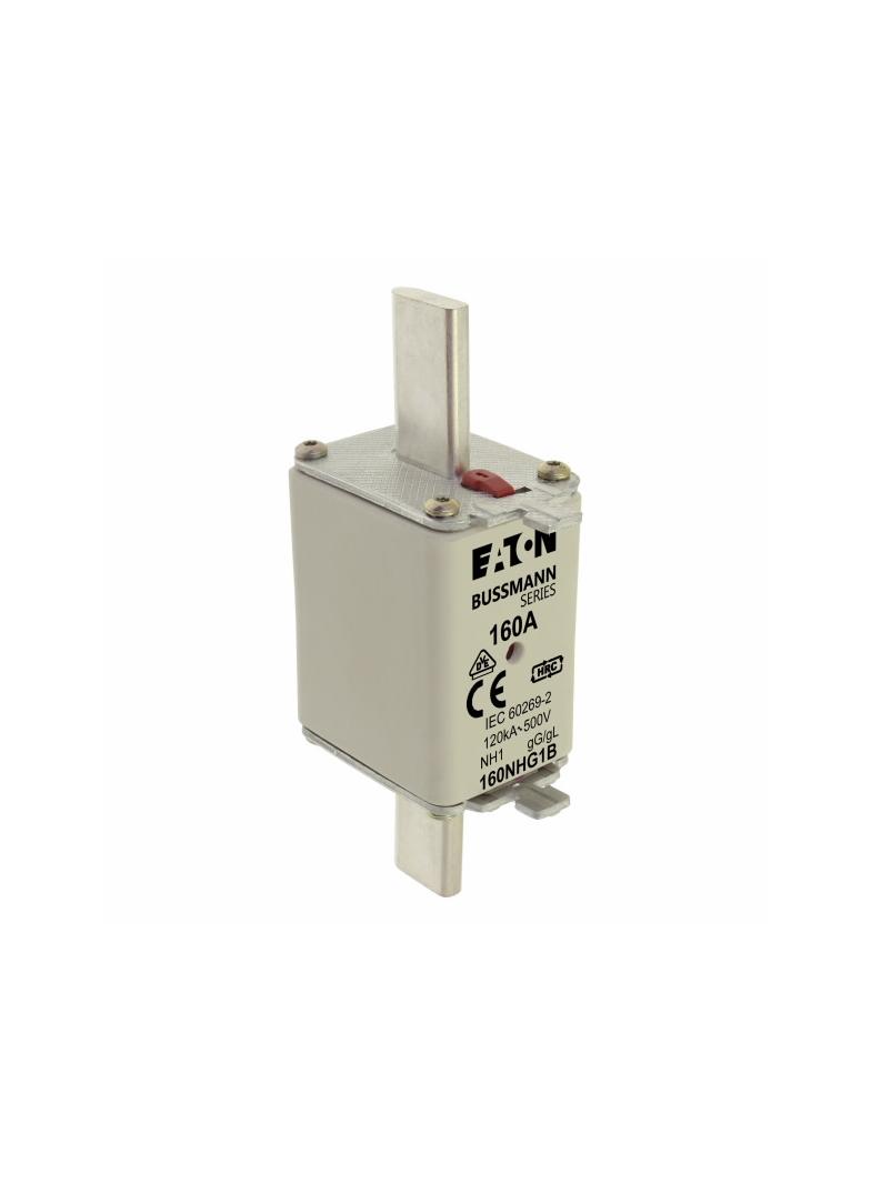 NH FUSE 160AMP 500V gG SIZE 1 DUAL IND Wkładka NH1 160A 500V GL/GG podwójny wskaźnik 160NHG1B EATON