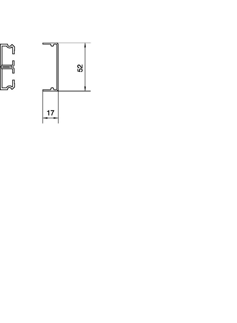 tehalit.SL Kanał PVC 17x52 biały