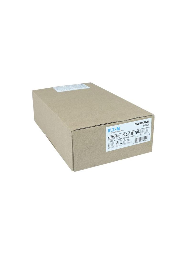 250A 690V aR 00TN/80 TYPE T IND. FUSE Wkładka szybka 250A AC 690V DIN 00 aR DIN IEC nieizol 170M2668