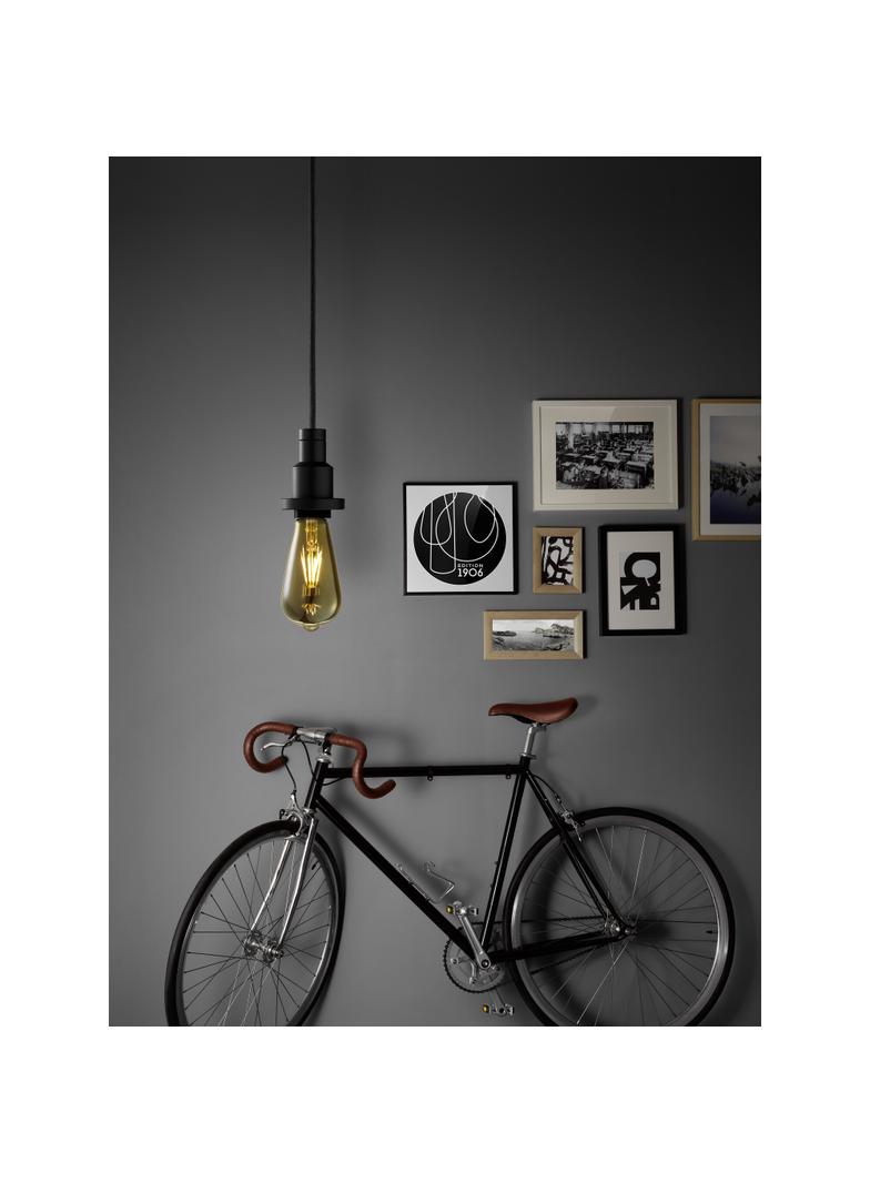 Lampa LED Vintage 1906 dim CL GLOBE125 Filament szkło przezroczyste GOLD 55 dim 7W 825 E27