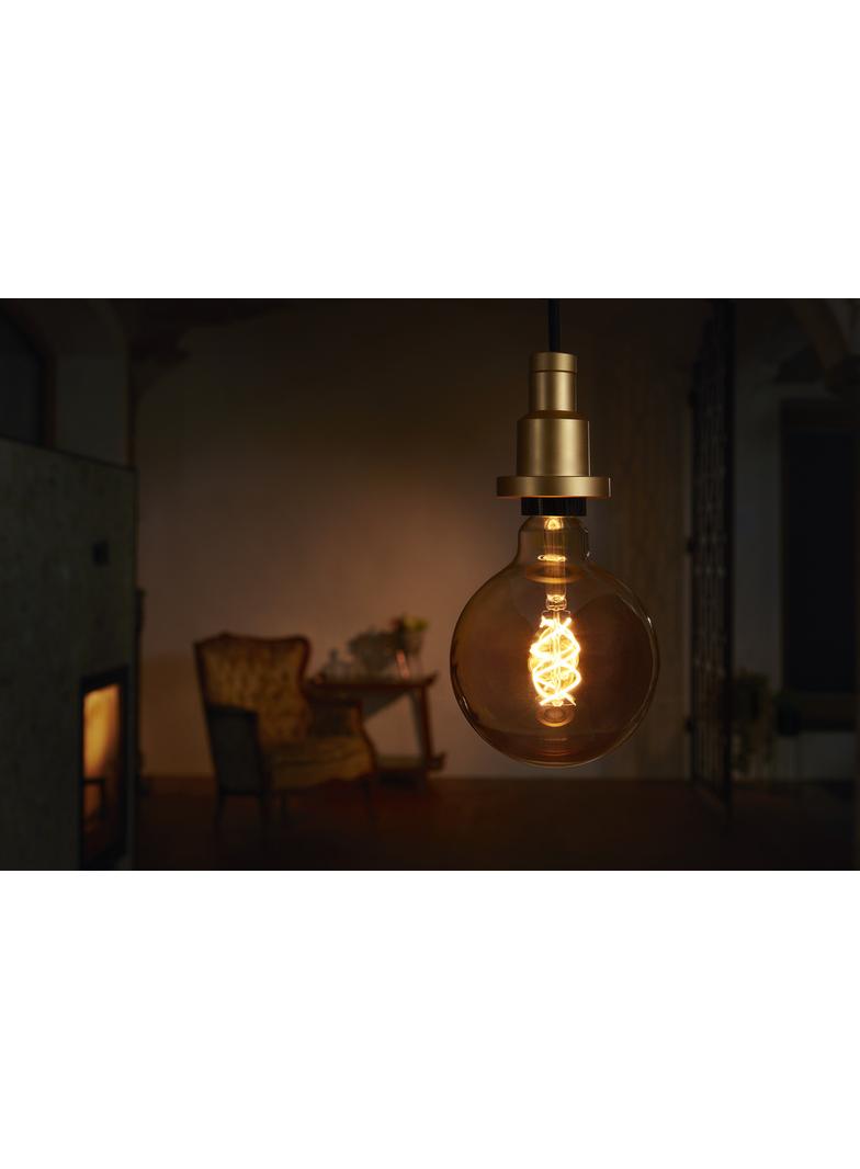 Lampa LED Vintage 1906 CL GLOBE125 Filament szkło przezroczyste GOLD 27 non-dim 5W 820 E27