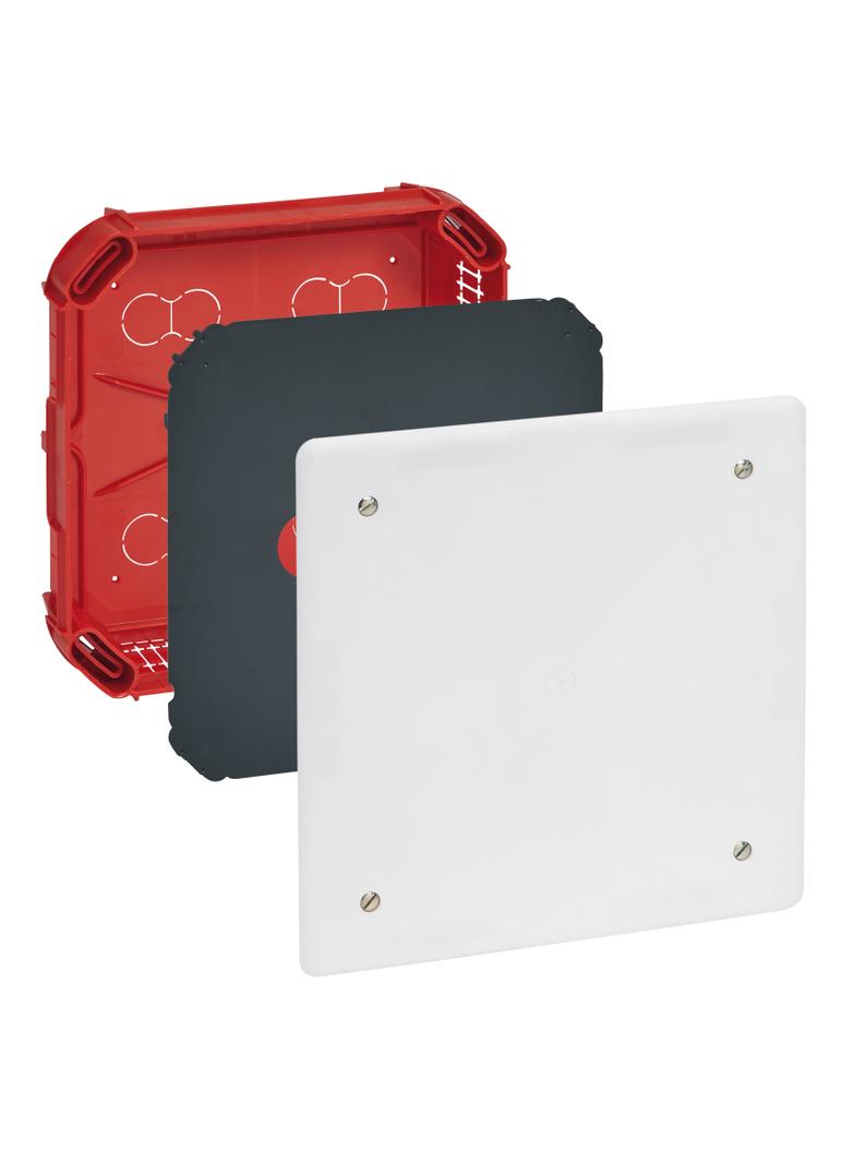 BATIBOX PUSZKA ROZGAŁĘŹNA DO SCIANY MUROWANEJ 175X175X40 MM, Legrand