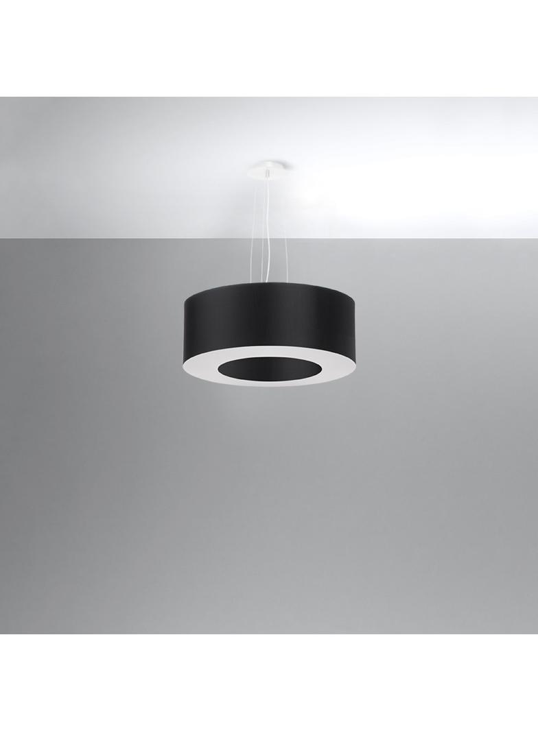 Sollux Żyrandol SATURNO 50 czarny SL.0748