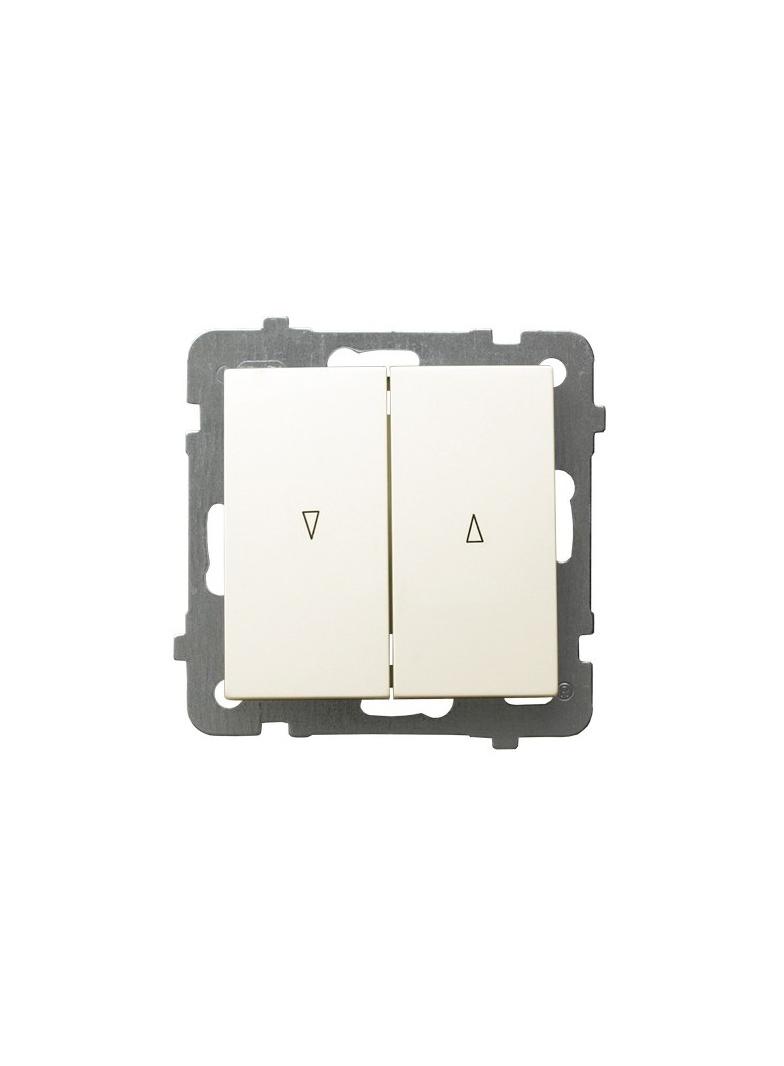 AS Łącznik żaluzjowy z blokadą mechaniczną kolor ecru ŁP-7GB/m/27 OSPEL