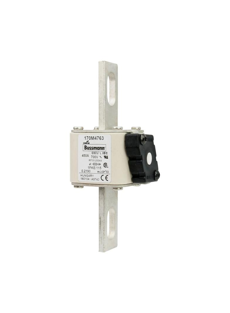 FUSE 450A 690V 1FKE/115 AR UC Wkładka szybka 450A AC 690V rozmiar 1 53x69x136 mm aR IEC UL 170M4763