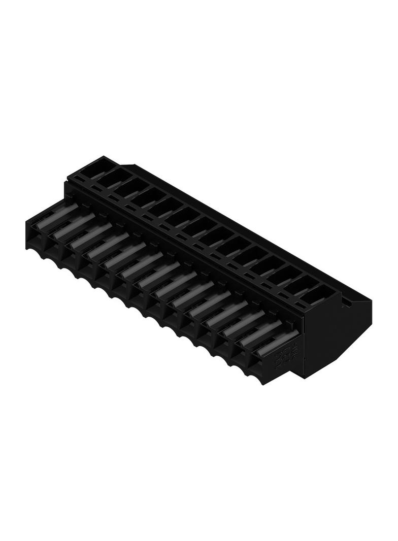 BL 3.50/14/90 SN BK BX Wtyk PCB (złącze wiązki), 3.50 mm, Liczba biegunów: 14, Przyłącze z jarzmem /36szt./ 1638900000 WEIDMÜLLER