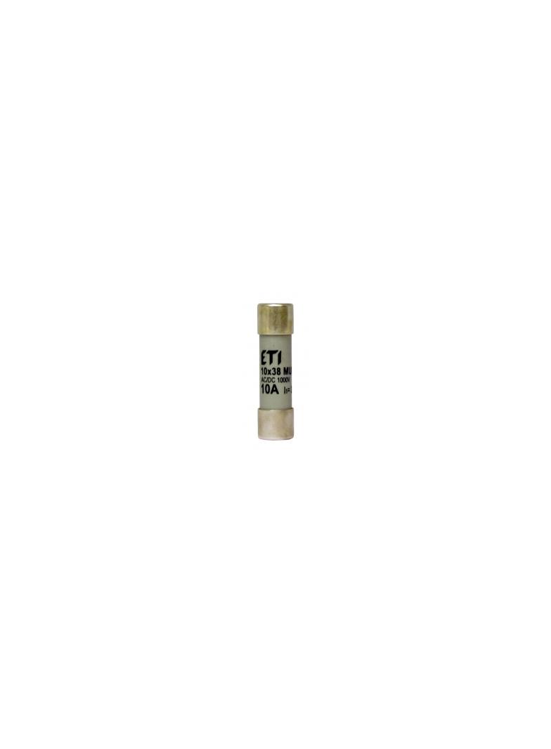 Wkładka topikowa cylindryczna AC/DC CH10x38 MM 0,5A 1000V AC DC 002625410 ETI