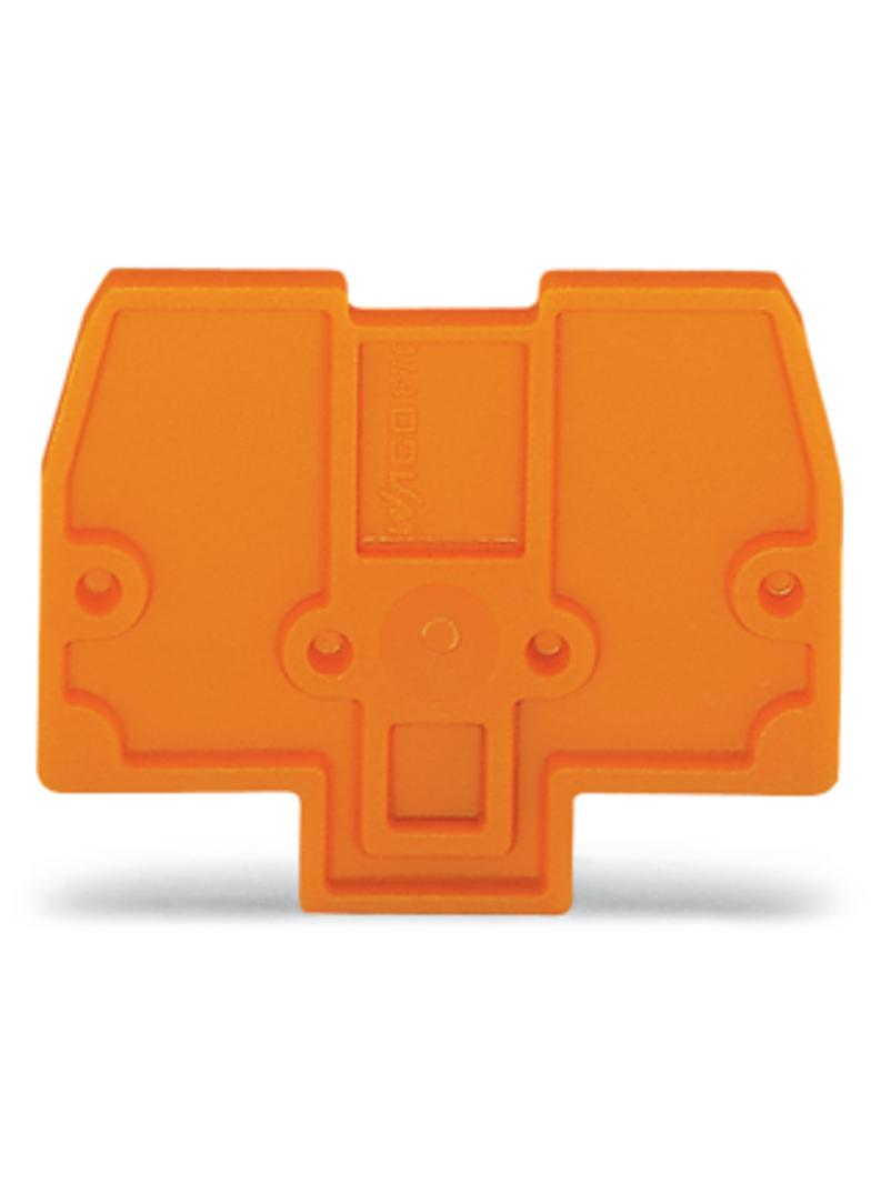 ścianka końcowa szara