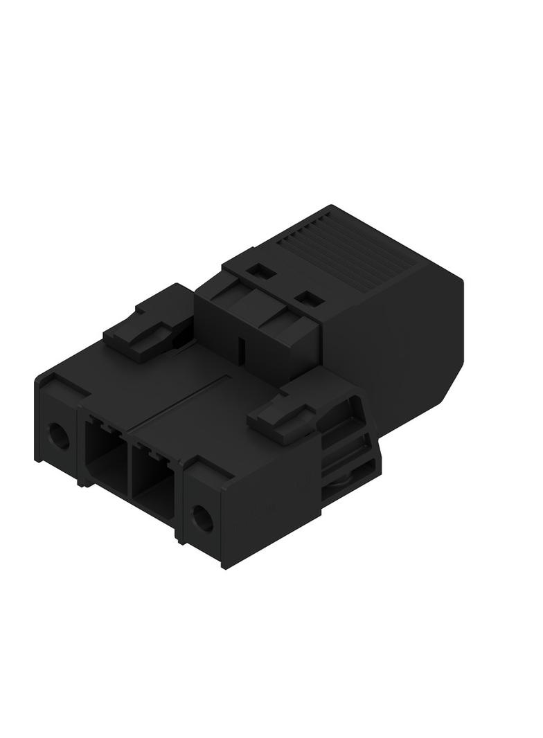 SVF 7.62HP/02/180SF SN BK BX Wtyk PCB (złącze wiązki), 7.62 mm, Liczba biegunów: 2, PUSH IN /50szt./ 1060950000 WEIDMÜLLER
