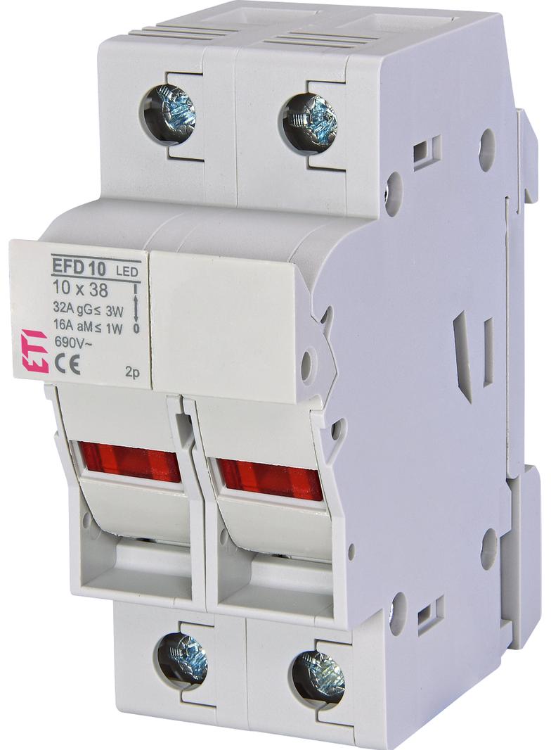 Rozłącznik bezpiecznikowy z adapterem EFD 10 2P LED AD 002540313 ETI