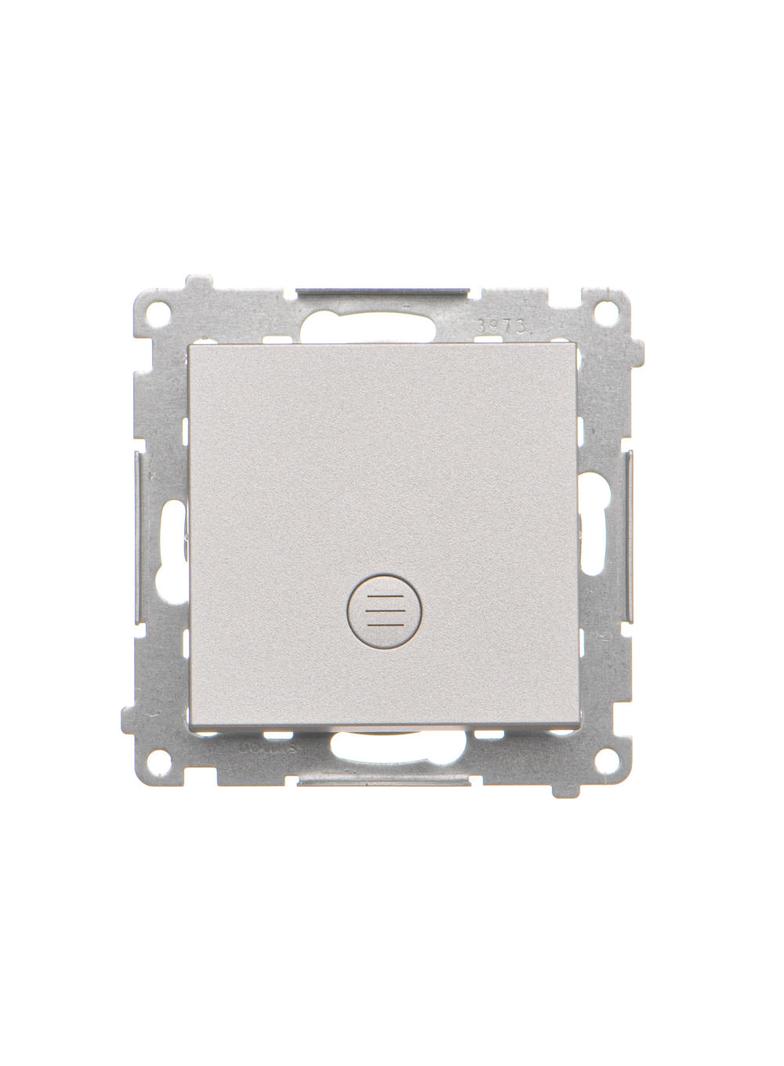Simon 55 Łącznik schodowy z podświetleniem LED podświetlenie jakW łączniku pojedynczym szybkozłączka Aluminium mat TW6L.01/X/143 KONTAKT