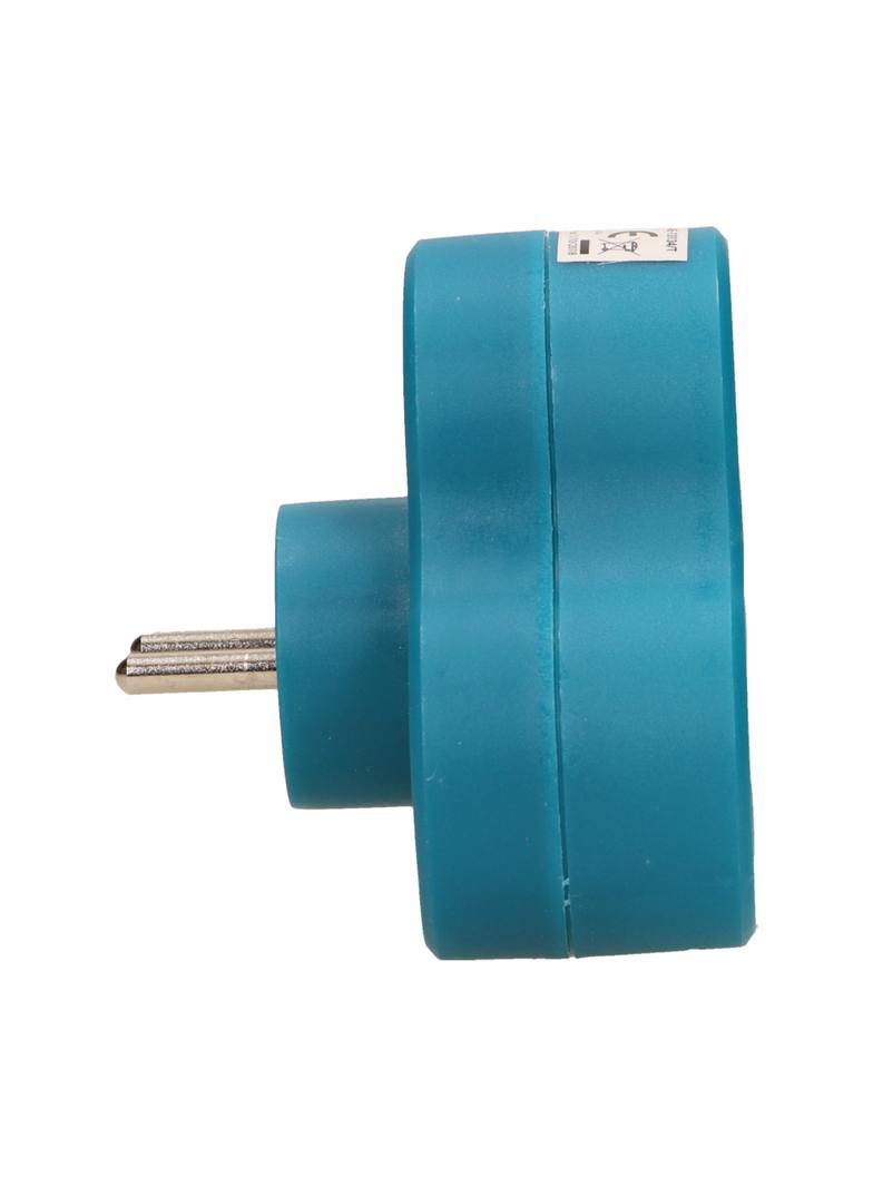 Rozgałęźnik 3x2P+Z turkusowy OR-AE-13134/T ORNO