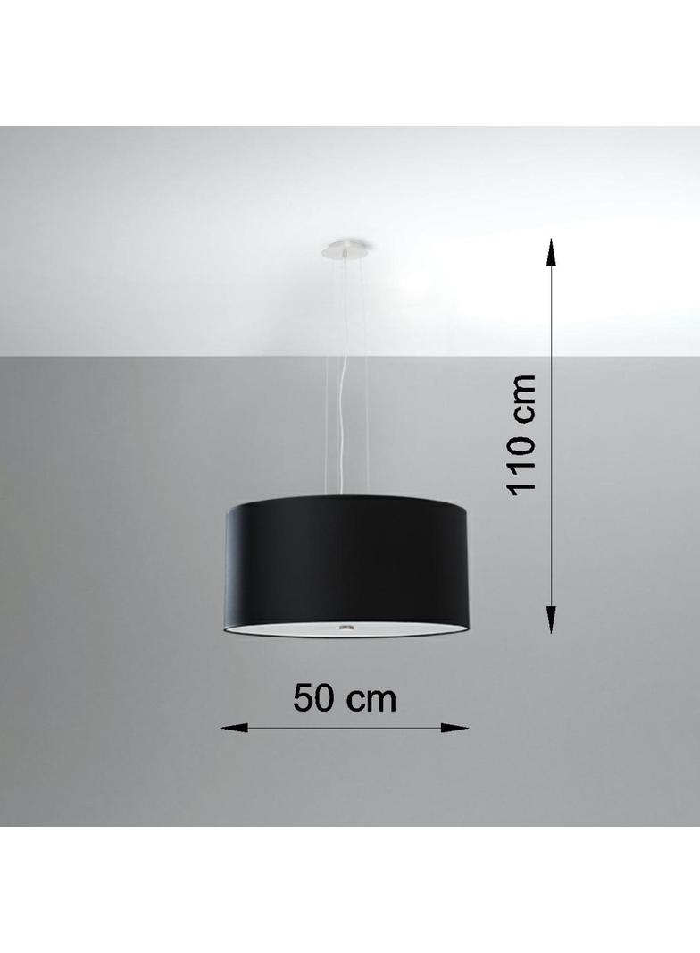 Sollux Żyrandol OTTO 50 czarny SL.0744