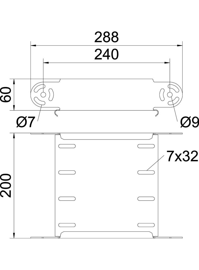 PION.ELEMENT ŁUKU 60X200MM FS