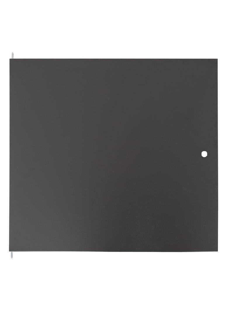 Drzwi metalowe do szafy wiszącej bez zamka 600x12U