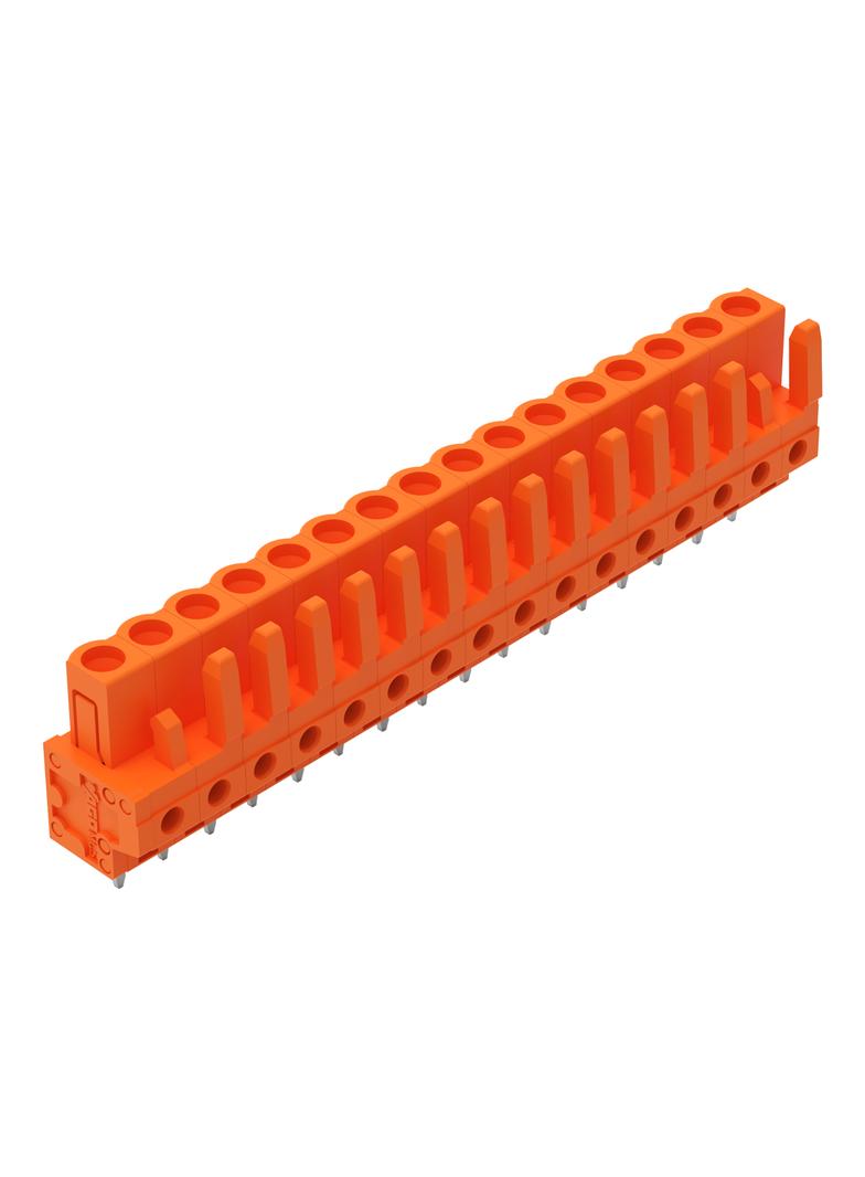 MCS-MIDI Classic gniazdo 16-bieg. pomarańczowe raster 5,08 mm /25szt./ WAGO