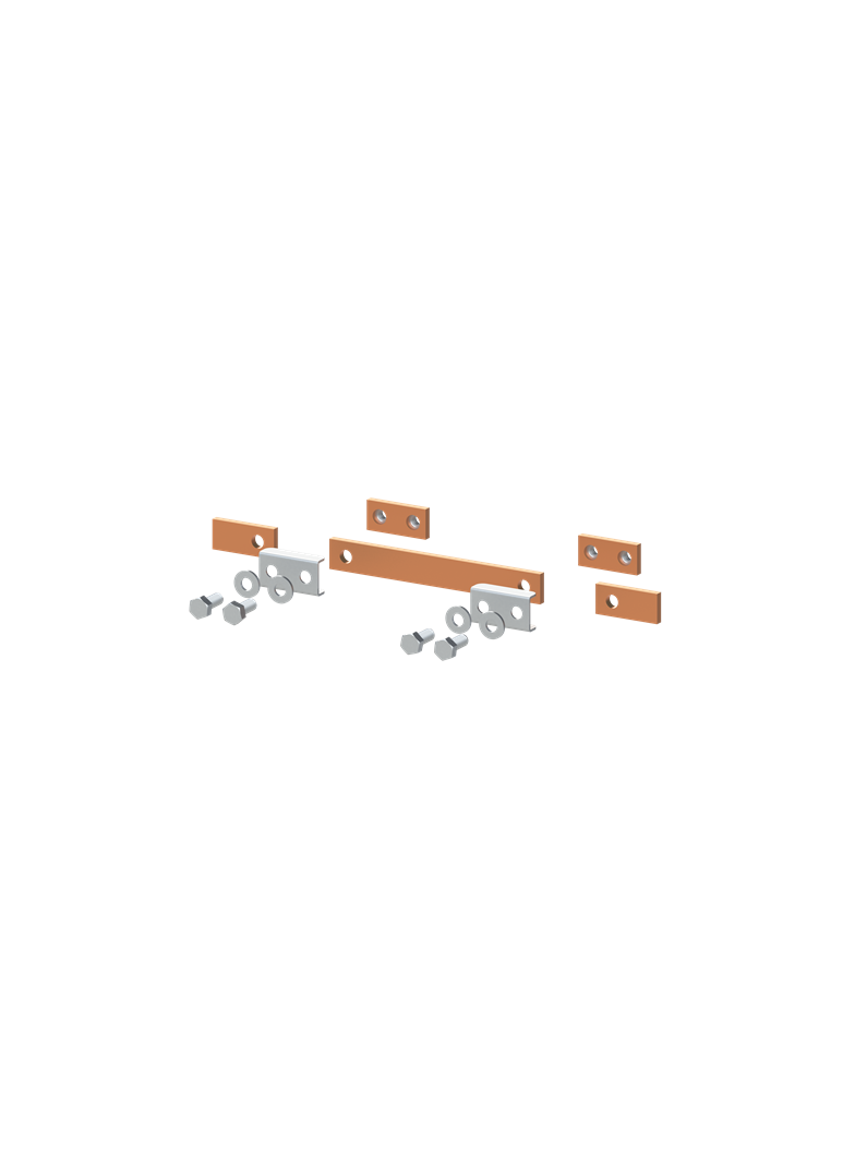 ZX2330 Szyna miedziana 20x5mm szerokość 1PW 250mm V2, A2 (do samodzielnego montażu)