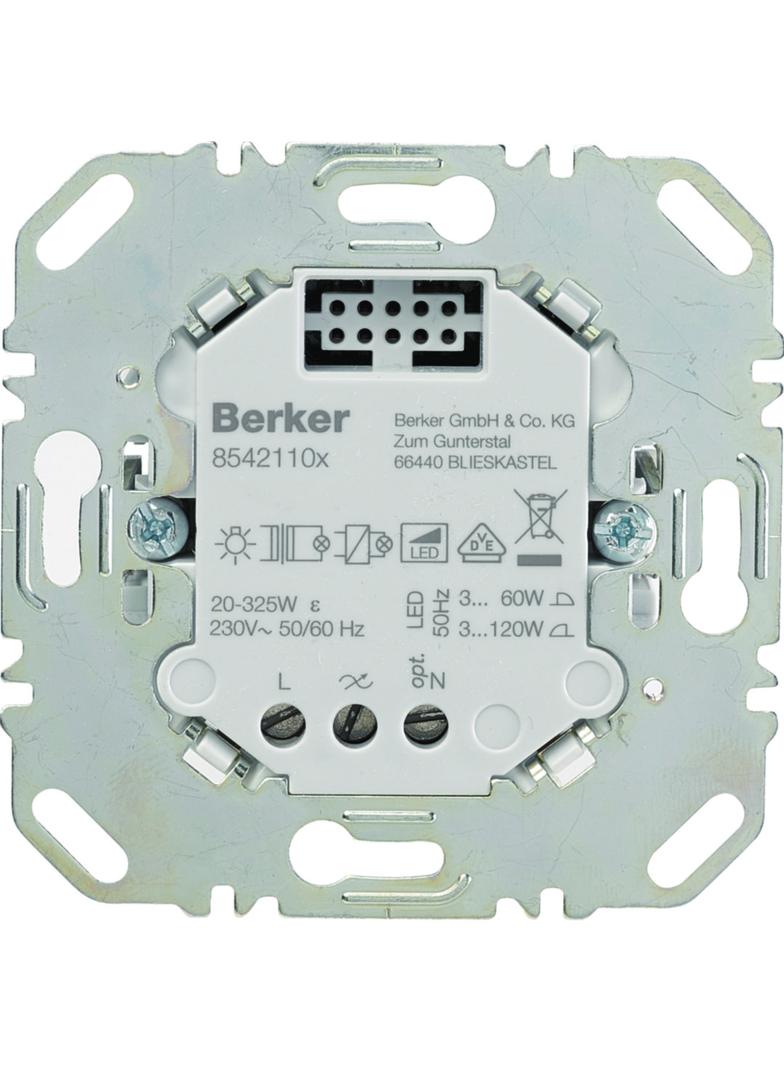 BERKER one.platform Ściemniacz przyciskowy mechanizm 85421100 HAGER