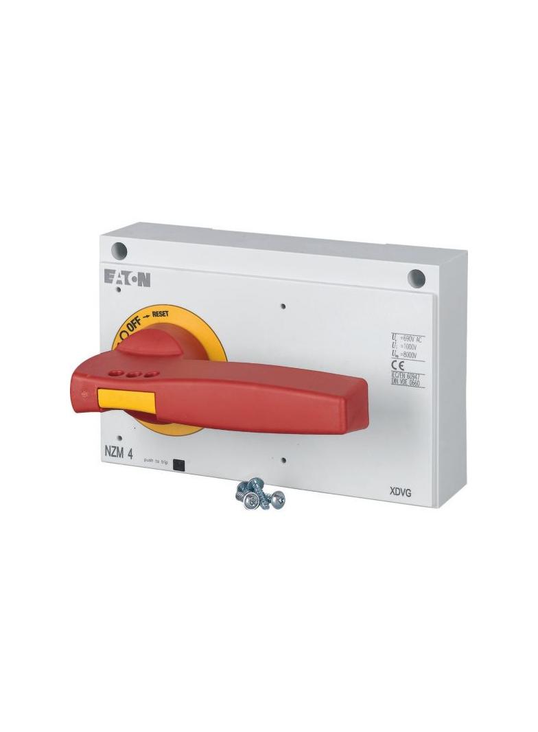 NZM4-XDVR Rękojeść załączająca czerwonyrwono-żółta,z bl 266610 EATON