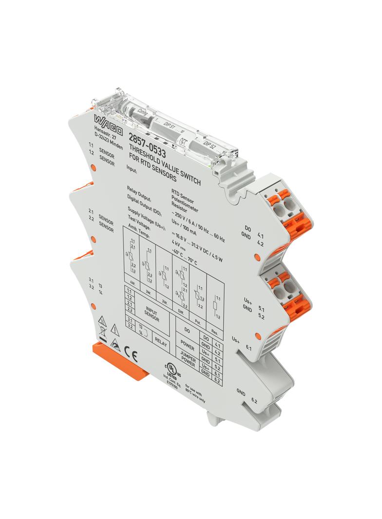 przełącznik wartości granicznej RTD