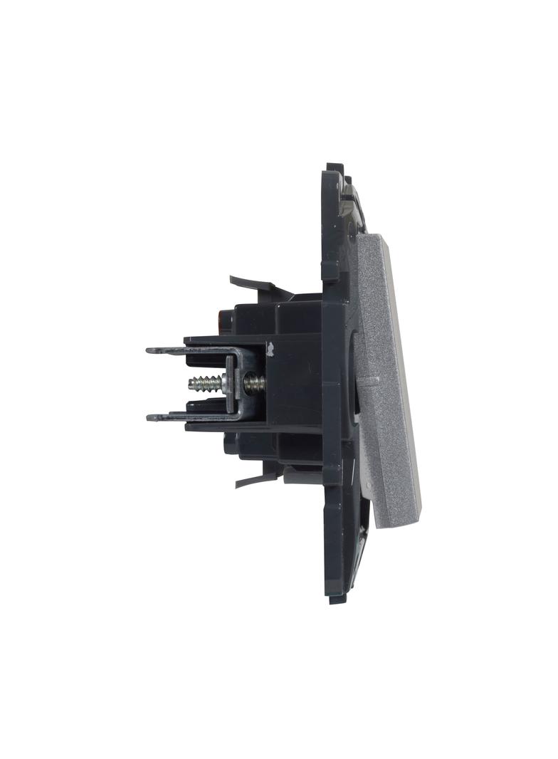 Niloe Step - przycisk pojedynczy 6 A- kolor aluminium, Legrand