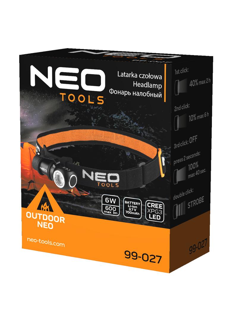 Latarka czołowa akumulatorowa 600 lm USB magnetyczne ładowanie